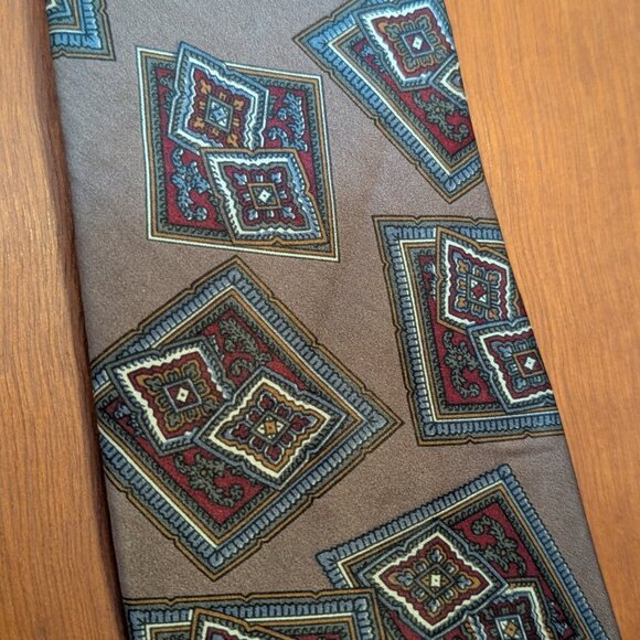 Oscar de la Renta Neckwear Silk Tie - Picture 2 of 3